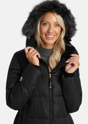 HUPPA  soe pikk talvemantel GUDRUN must-kohe laos viimased-super hind - Image 4