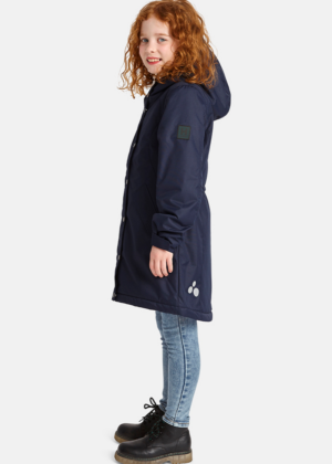 HUPPA tüdrukute sügis-talvine vihma ja tuulekindel (140 gr soojustusega) parka tumesinine-KOHE LAOS - Image 2
