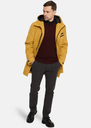 Huppa meeste kevad-sügis parka Marlo sinepikollane (40 gr soojustusega)-KOHE LAOS viimane - Image 3