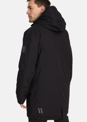 Huppa meeste sügis-talvine parka Marlo must(140 grammise soojustusega)- tarneaeg kuni 5 tööpäeva - Image 3