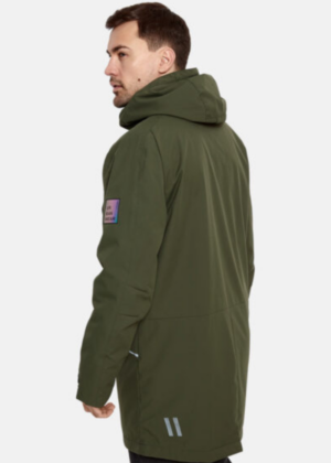 Huppa meeste kevad-sügis parka Marlo roheline(40 gr soojustusega) - Image 4