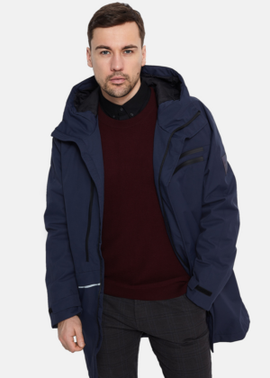 Huppa meeste kevad-sügis parka Marlo tumesinine(40 gr soojustusega) - Image 2