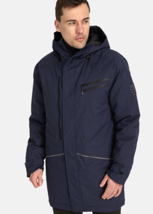 Huppa meeste sügis-talvine ülemineku parka Marlo tumesinine(140 grammise soojustusega)- tarneaeg 1-4 päeva