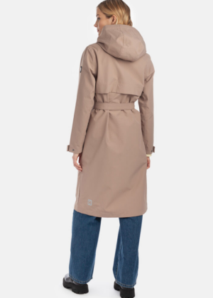 Huppa naiste kevad-sügis mantel Merje beez(ilma soojustuseta)-UUDIS - Image 3