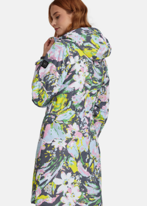 HUPPA naiste kevad-sügis parka Minna mahe lilleline 40 gr soojustusega-KOHE LAOS VIIMASED-HEA HIND - Image 3