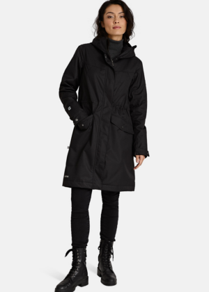 HUPPA naiste kevad-sügis parka Minna must 40 gr soojustusega - Image 2