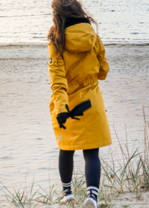HUPPA naiste kevad-sügis parka Minna sinepikollane 40 gr soojustusega - Image 3
