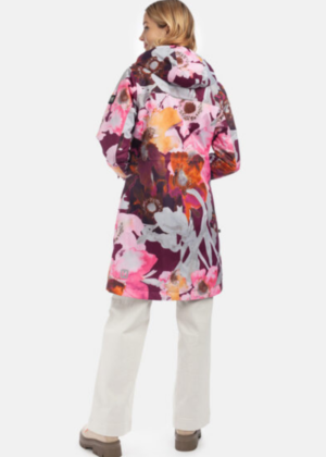 HUPPA  naiste kevad-sügis parka Minna bordoo kirju 40 gr soojustusega-UUDIS - Image 3