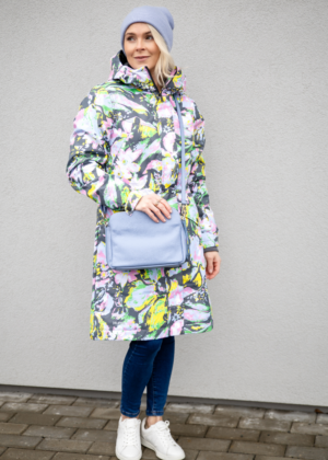 Vera Pelle naturaalnahast helesinine naiste käekott-KOHE LAOS - Image 3