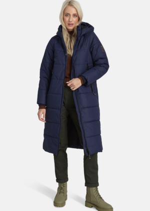 HUPPA  soe pikem tumesinine naiste talvemantel Nina (soojustus 300 grammi)-KOHE LAOS viimane XS(34) - Image 5