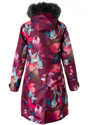 HUPPA pikem bordoo mustriline naiste talveparka Vienna-KOHE LAOS XS-VIIMASED-SUPER HIND - Image 5