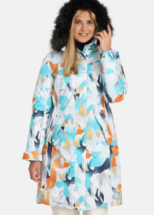 HUPPA pikem mustriline naiste talveparka Vienna-kohe laos  viimased - Image 5