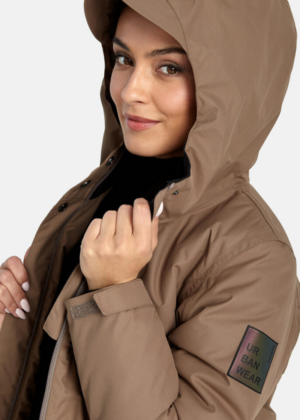 HUPPA naiste kevad-sügis ülemineku parka kohvi beez(140gr soojustusega)-KOHE LAOS VIIMASED - Image 5