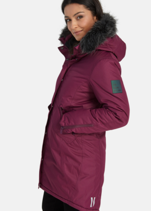 HUPPA  naiste talveparka Vivian bordoolilla KUNSTKARVAGA(200gr soojustusega)- KOHE LAOS-SUPER HIND - Image 3