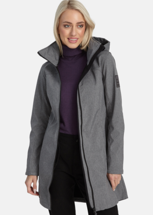 HUPPA  naiste kevad-sügis softshell jope Ava hall-KOHE LAOS VIIMASED - Image 3