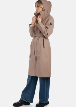 Huppa naiste kevad-sügis mantel Merje beez(ilma soojustuseta)-UUDIS - Image 4