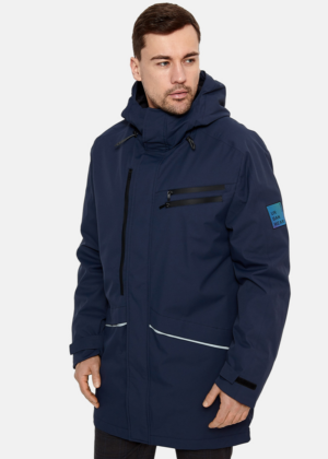 Huppa meeste kevad-sügis parka Marlo tumesinine(40 gr soojustusega)