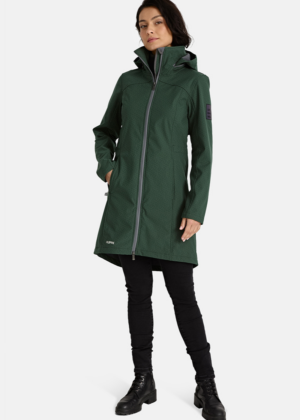 HUPPA naiste kevad-sügis softshell jope Ava tumeroheline - Image 2