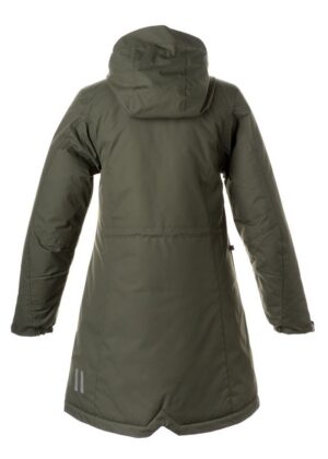 HUPPA vihma ja tuulekindel metsaroheline naiste kevad-sügis parka  40 gr soojustusega-KOHE LAOS - Image 4