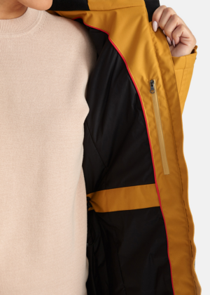 HUPPA naiste kevad-sügis ülemineku parka Minna sinepikollane 100 gr soojustusega- KOHE LAOS - Image 14