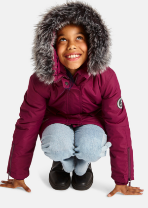HUPPA tüdrukute talveparka Vivian bordoolilla KUNSTKARVAGA 200 gr soojustusega-vihma ja tuulekindel-KOHE LAOS-SUPER HIND - Image 5