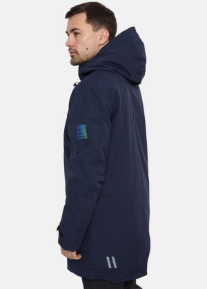 Huppa meeste kevad-sügis parka Marlo tumesinine(40 gr soojustusega) - Image 3