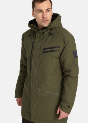 Huppa meeste sügis-talvine parka Marlo metsaroheline(140 grammise soojustusega)- tarneaeg 1-4 päeva