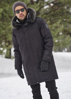 HUPPA pikem meeste talveparka Dawson must 200 grammi soojustusega-vihma ja tuulekindel-XXL-suurus kohe laos-teised suurused tarneaeg  kuni 5 päeva