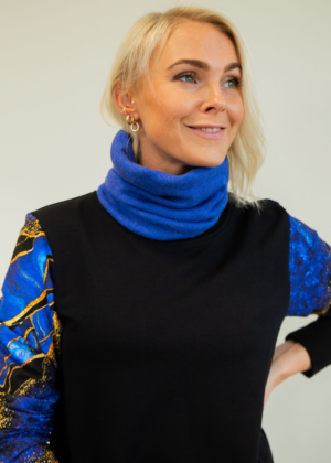 HUPPA meriinovillane sinine kaelus-sall Noel-KOHE LAOS - Image 2