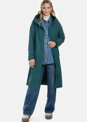 Huppa kevad-sügis mantel  Amanea petroolroheline(ilma soojustuseta) -UUDIS - Image 5