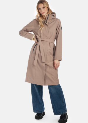 Huppa naiste kevad-sügis mantel Merje beez(ilma soojustuseta)-UUDIS - Image 2