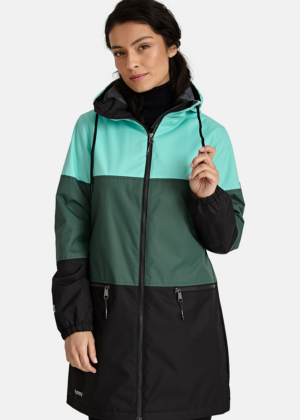 HUPPA naiste kevad-sügis jope Hanka (mündiroheline, tumeroheline, must) 40 gr soojustusega-KOHE LAOS - Image 1