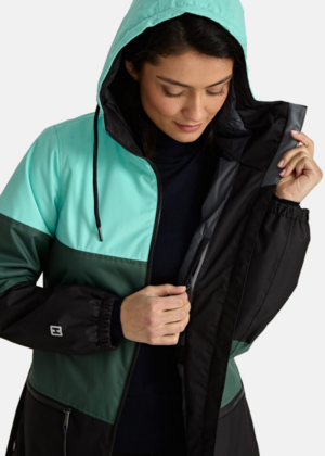 HUPPA naiste kevad-sügis jope Hanka (mündiroheline, tumeroheline, must) 40 gr soojustusega-KOHE LAOS - Image 3