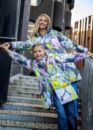 HUPPA  naiste kevad-sügis parka Minna kirju 40 gr soojustusega-UUDIS - Image 6