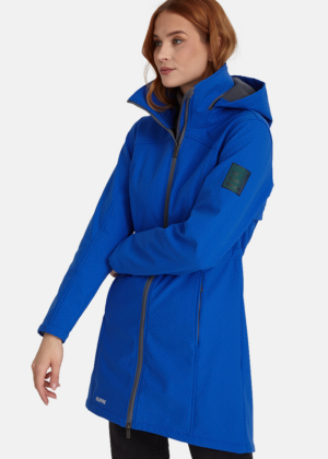 HUPPA  naiste kevad-sügis softshell jope Ava erksam sinine-viimased - Image 5