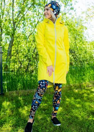 HUPPA  naiste kevad-sügis softshell jope Ava kollane-KOHE LAOS - Image 10