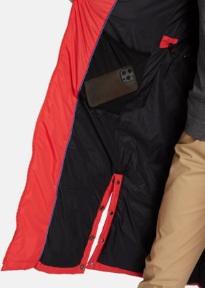 HUPPA  soe pikk talvemantel GUDRUN punane-KOHE LAOS VIIMANE 3XL(rind 140 cm)-SUPER HIND - Image 5