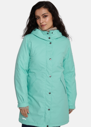 HUPPA naiste kevad-sügis ülemineku parka Janelle mündiroheline(140 gr soojustusega)-KOHE LAOS