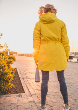 HUPPA  naiste ülemineku  parka kollane(140gr soojustusega)-KOHE LAOS - Image 4