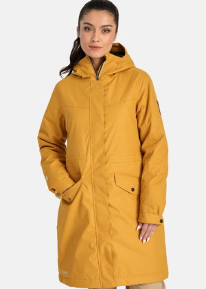 HUPPA naiste kevad-sügis ülemineku parka Minna sinepikollane 100 gr soojustusega- KOHE LAOS