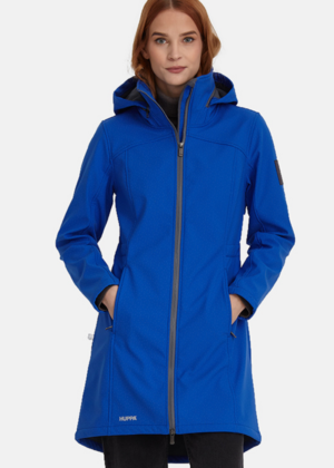 HUPPA  naiste kevad-sügis softshell jope Ava erksam sinine-viimased - Image 1