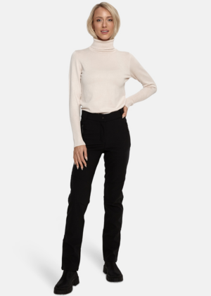 HUPPA mugavad ja hästi istuvad sügis-talvised mustad naiste softshell püksid Airita -Tarne kuni 5 tööpäeva