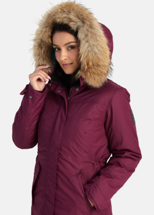 HUPPA pikem naiste talveparka Vienna bordoo NATURAALKARVAGA-KOHE LAOS-SUPER HIND - Image 5
