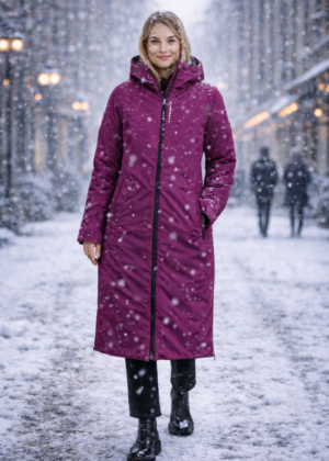 Huppa naiste talvemantel Eira bordoo-klientide lemmik