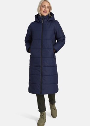 HUPPA  soe pikem tumesinine naiste talvemantel Nina (soojustus 300 grammi)-KOHE LAOS viimane XS(34) - Image 10