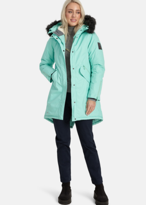 HUPPA naiste talveparka Vivian mündiroheline KUNSTKARVAGA(200gr soojustusega)-KOHE LAOS-SUPER HIND - Image 4