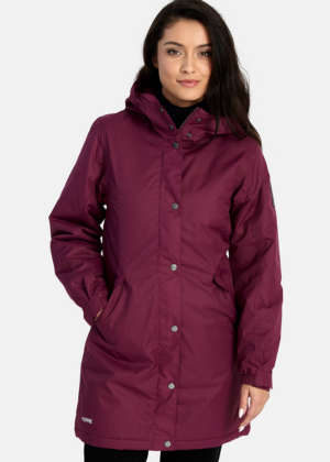 HUPPA vihma ja tuulekindel bordoolilla naiste kevad-sügis ülemineku parka (140 gr soojustusega)- KOHE LAOS