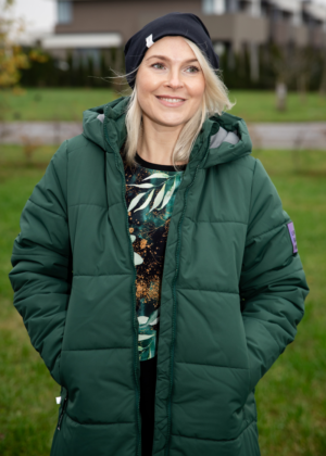 Huppa naiste talvemantel Nina roheline(soojustus 300 grammi)-kohe laos-super hind - Image 7