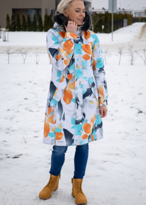 HUPPA pikem mustriline naiste talveparka Vienna-kohe laos  viimased - Image 6