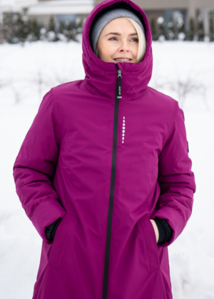 Huppa naiste talvemantel Eira bordoo-klientide lemmik - Image 5